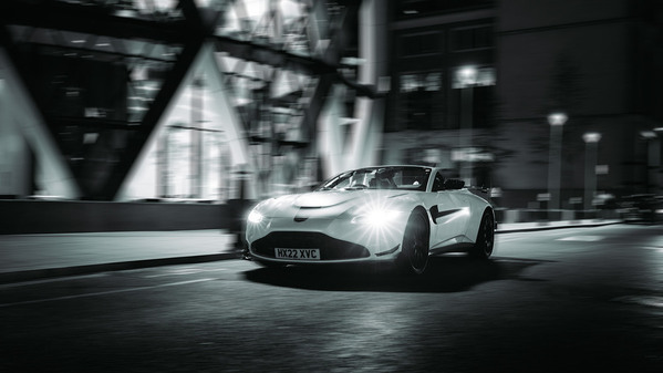 Photograph George Colbeanu Aston Martin Vantage F1 Edition Roadster on One Eyeland